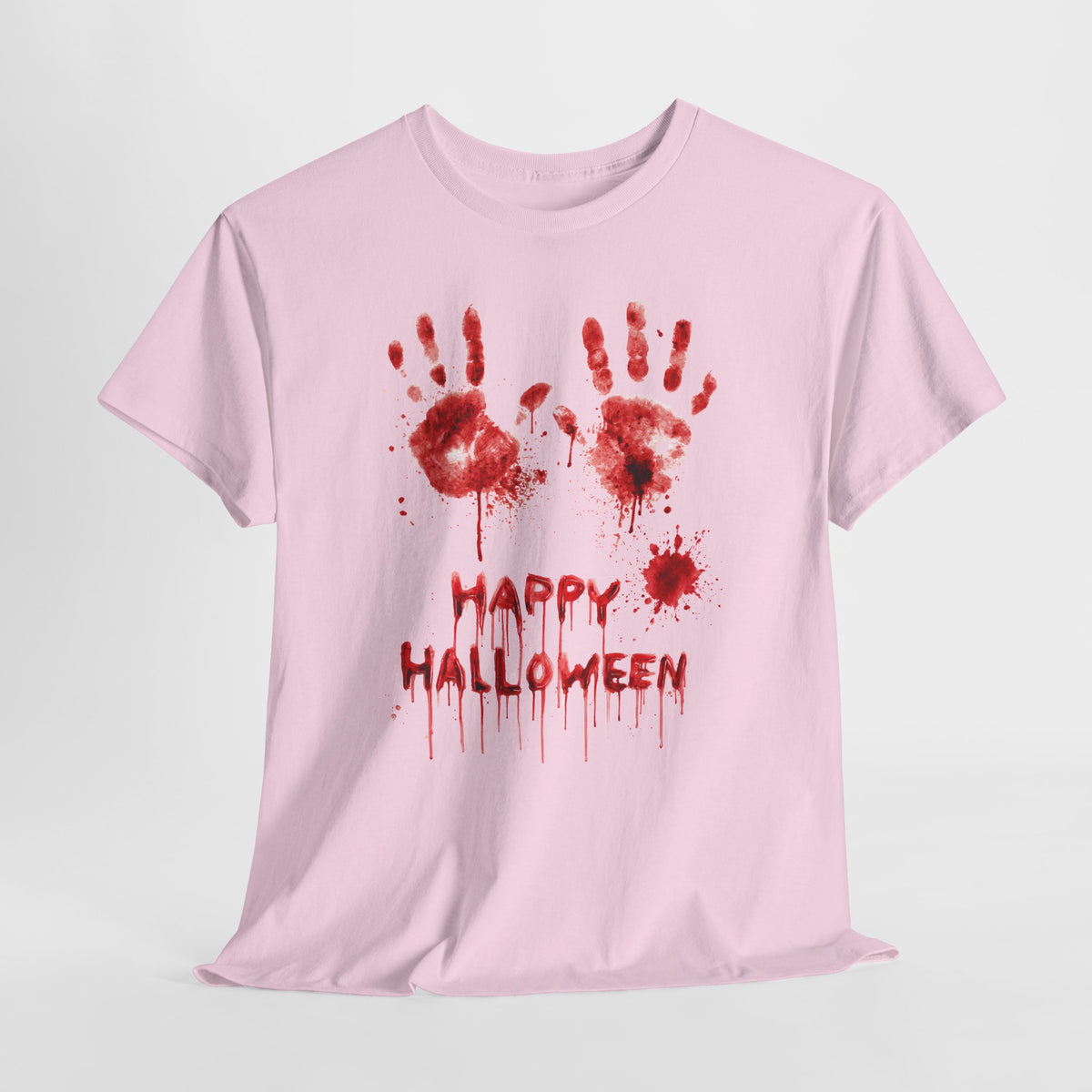 Happy Halloween - krwawe dłonie i horrorowy klimat