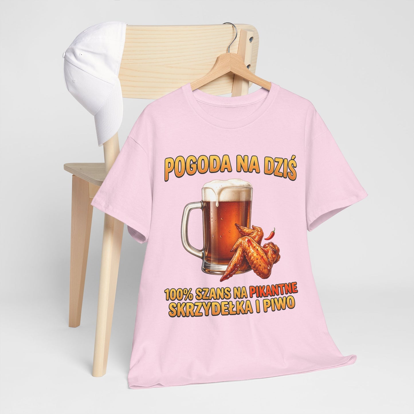 Pogoda na dziś - skrzydełka i piwko