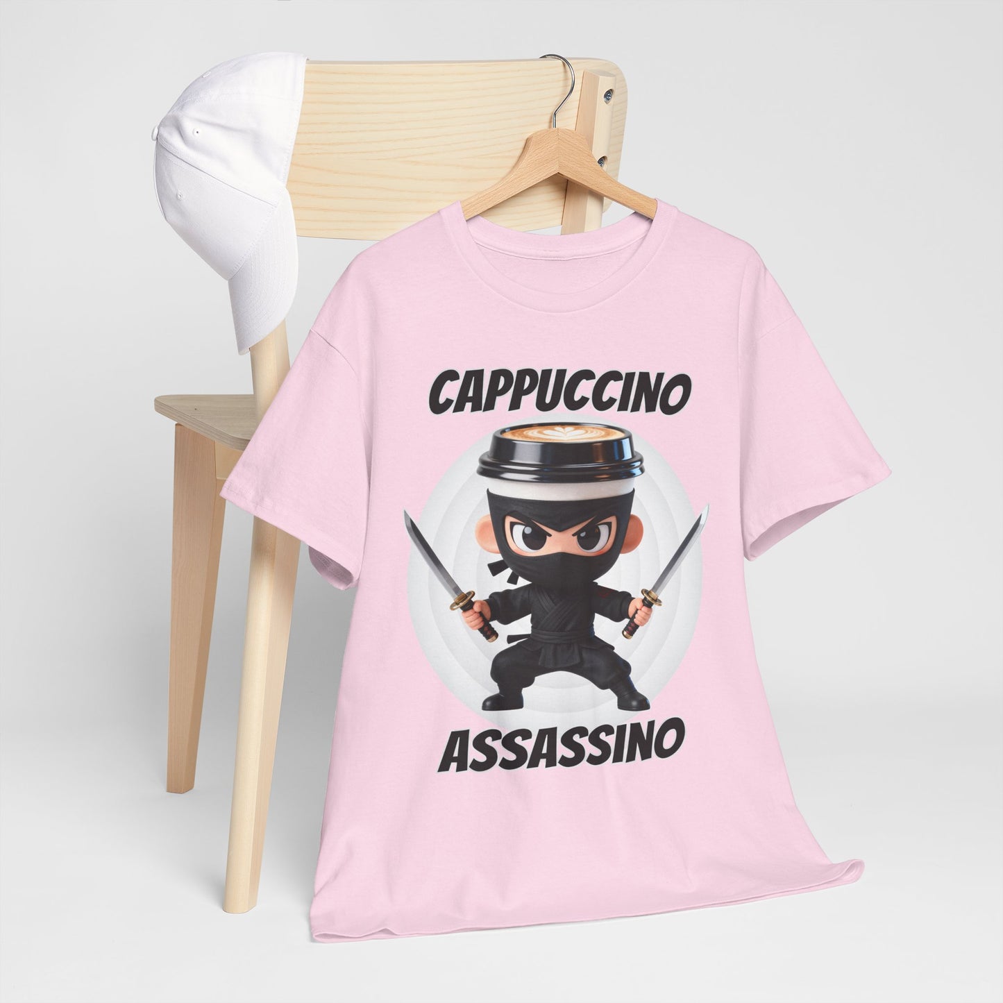 Cappuccino Assassino - koszulka z włoskim vibem - Italiano Brain Rot
