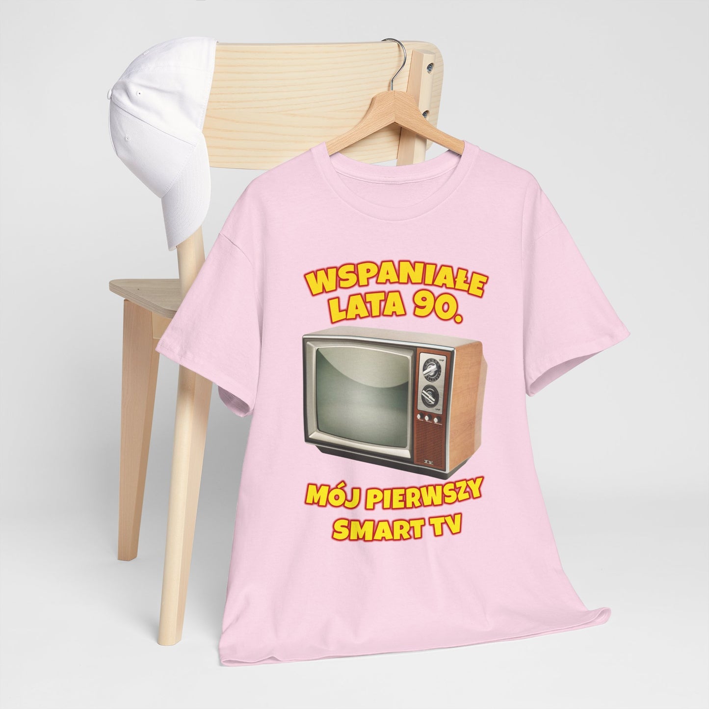 Mój pierwszy „smart TV” - wspaniałe lata 90. - koszulka retro