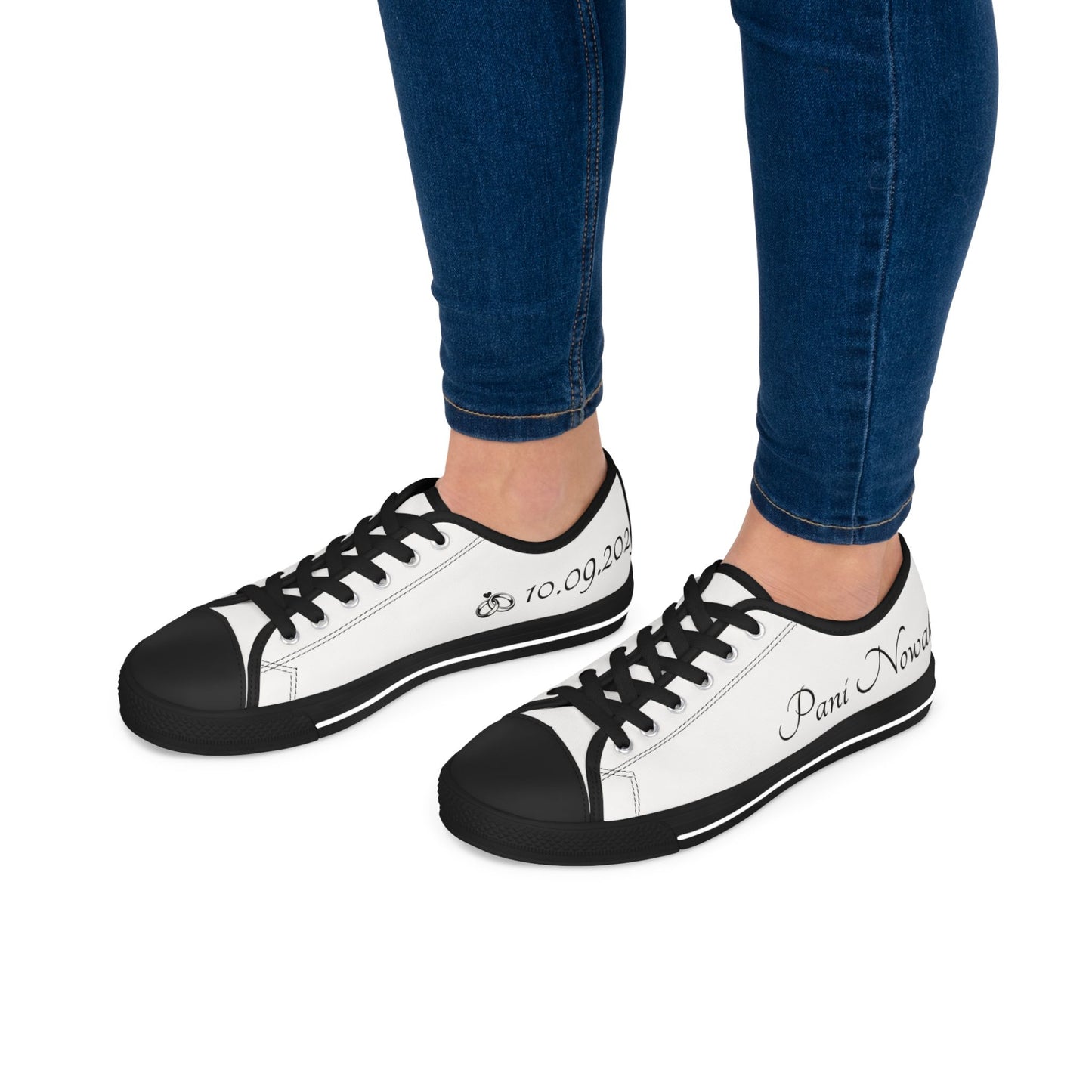 Dla Panny Młodej - personalizowane sneakersy z imieniem i datą
