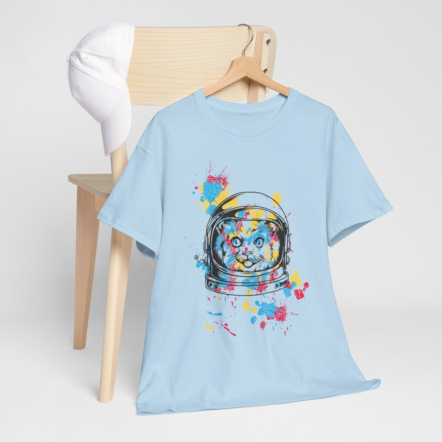 Cosmic Splash Cat - neonowy kot astronauta