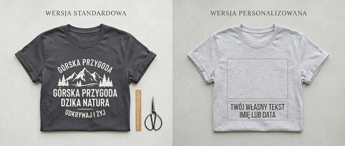 Czym różni się koszulka personalizowana od standardowej