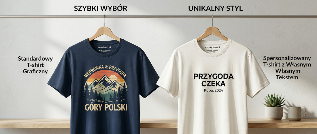 Koszulka standardowa vs personalizowana