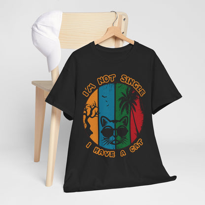Nie jestem singlem, mam kota - retro koci vibe