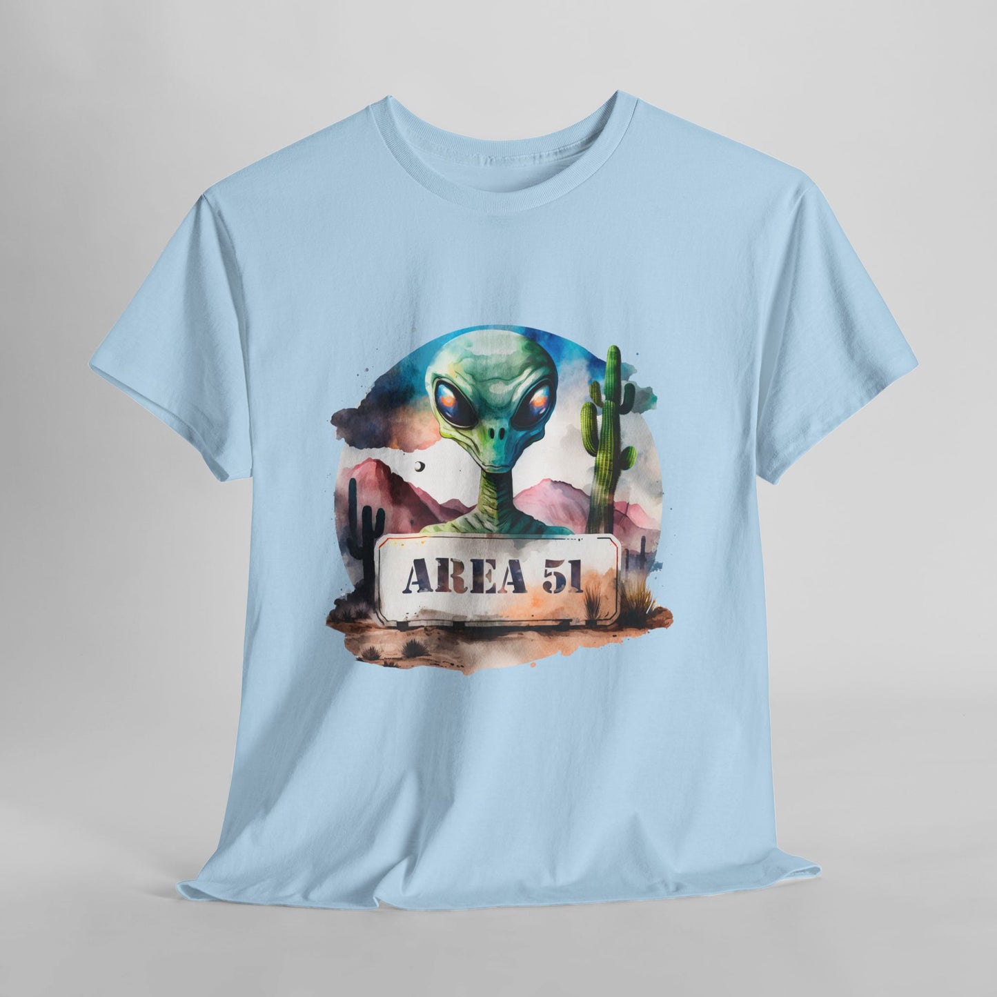 Area 51 - Strefa 51, Roswell – akwarelowy vibe