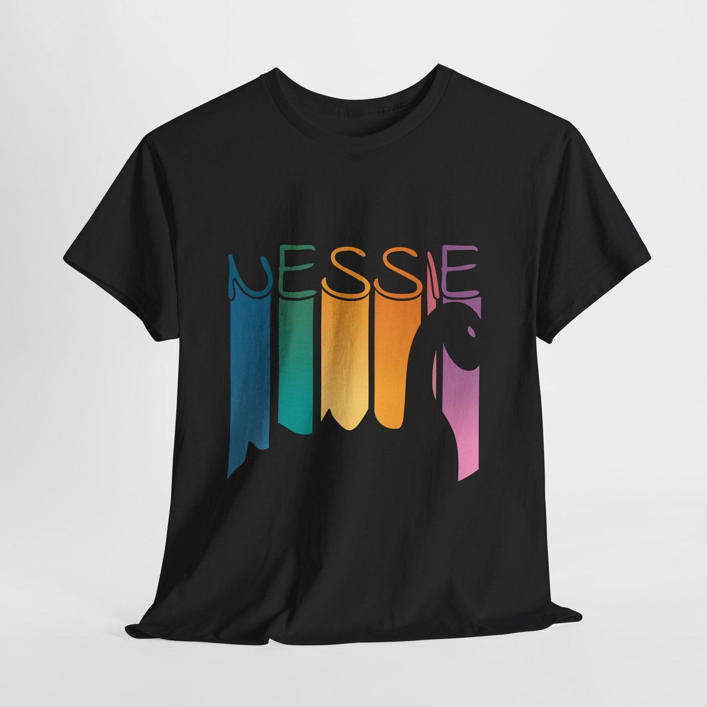 Nessie – kolorowy napis i legenda Loch Ness