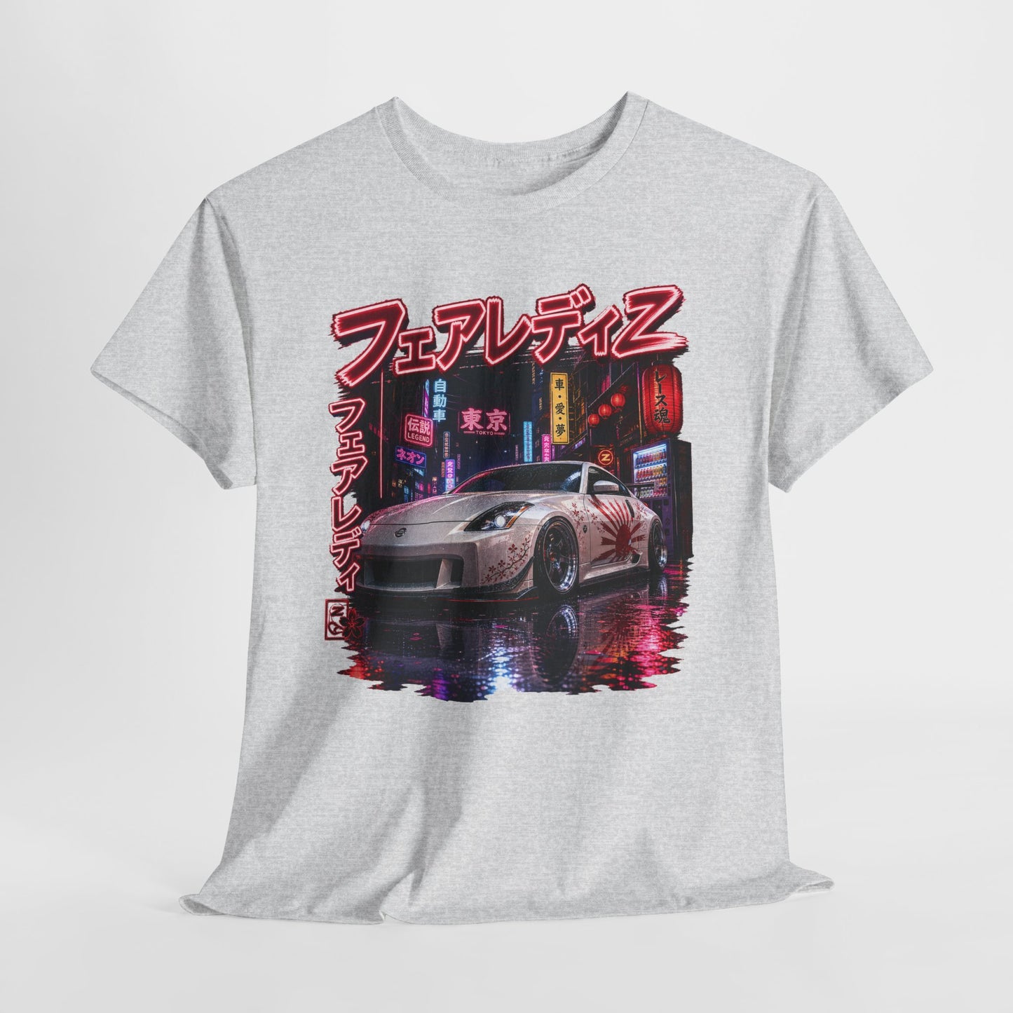 Nissan 350Z po zmroku