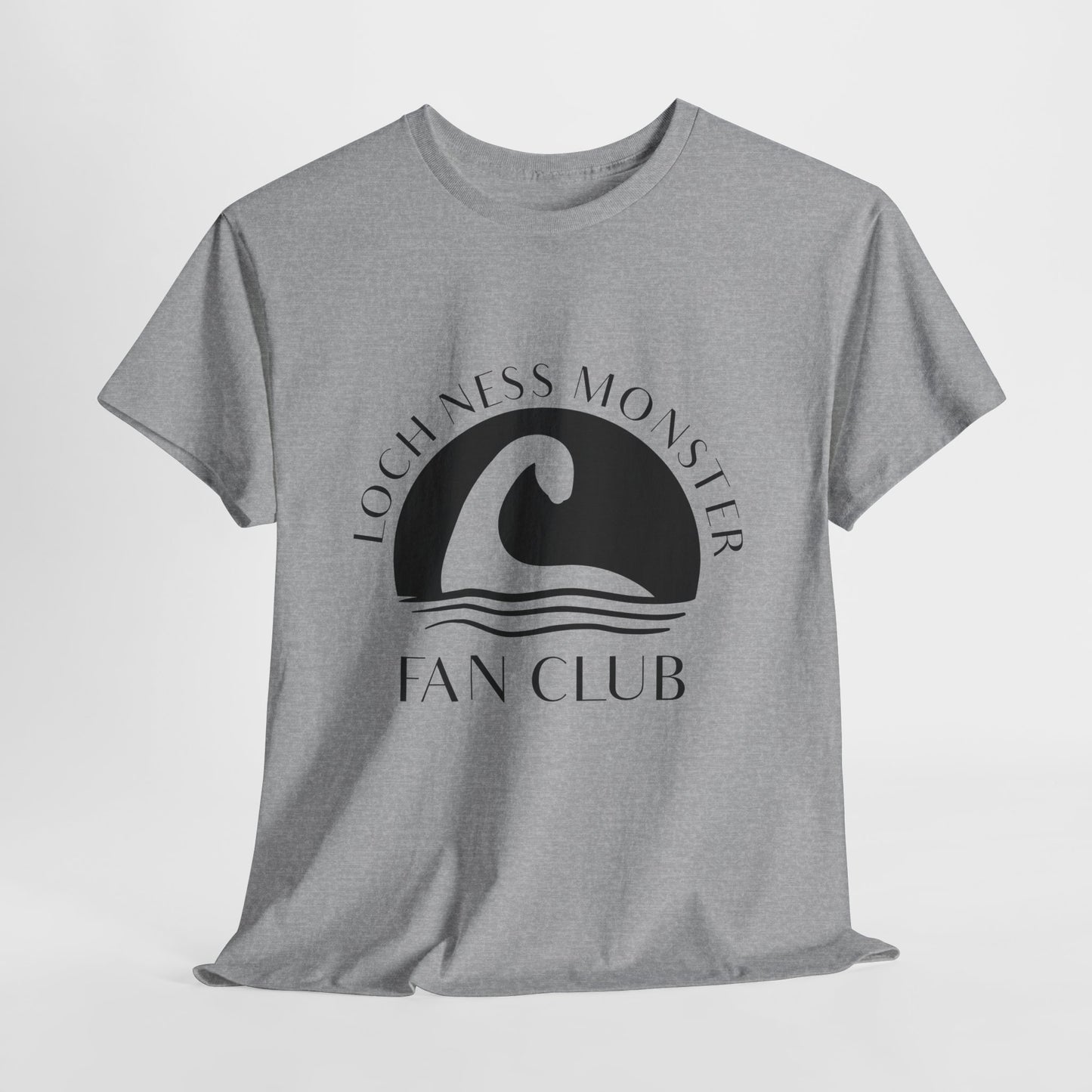 Fan Club potwora z Loch Ness – minimalistyczna koszulka fan klubu Nessie