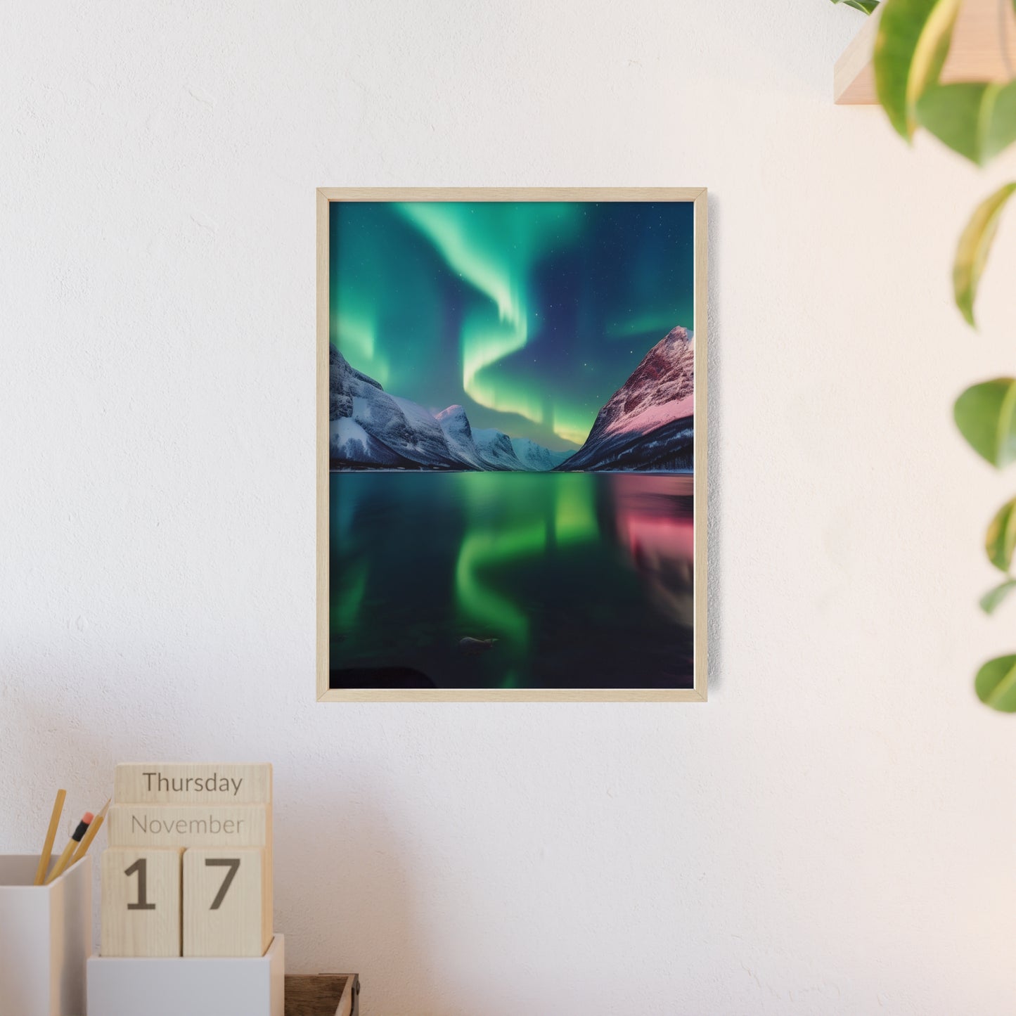 Aurora Borealis, Norwegia – Zorza Polarna nad Górami