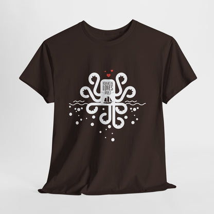 Kraken Loves Boat - morski humor na luzie