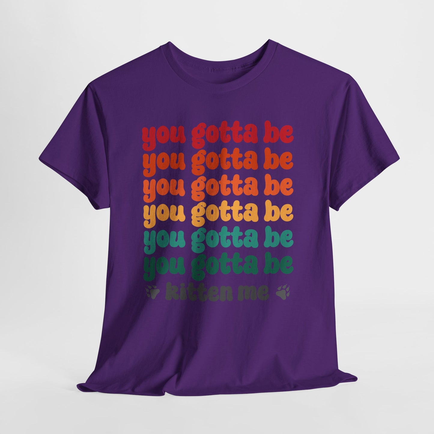 You Gotta Be… Kitten Me - koci tekst w retro kolorach