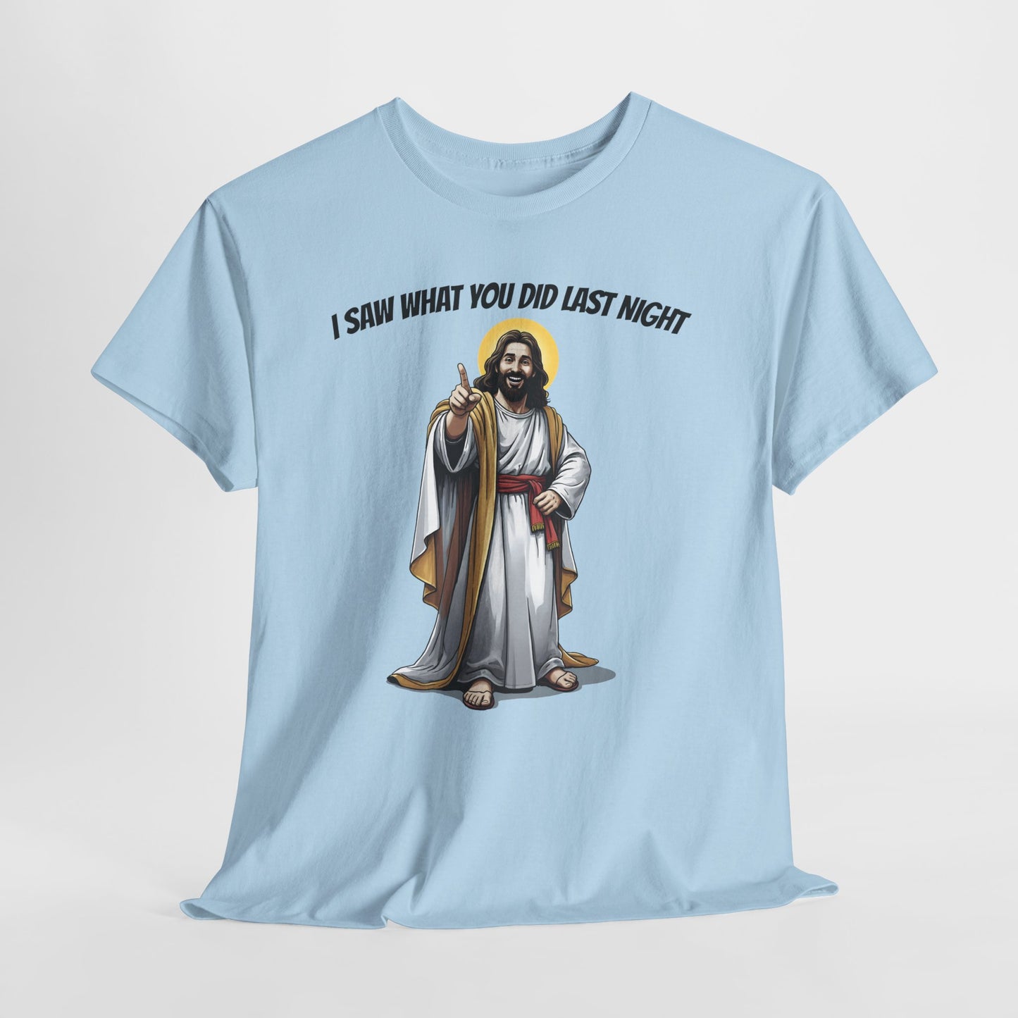 Widziałem co zrobiłeś zeszłej nocy... memiczny klimat z Jezusem