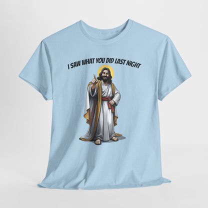 Widziałem co zrobiłeś zeszłej nocy... memiczny klimat z Jezusem