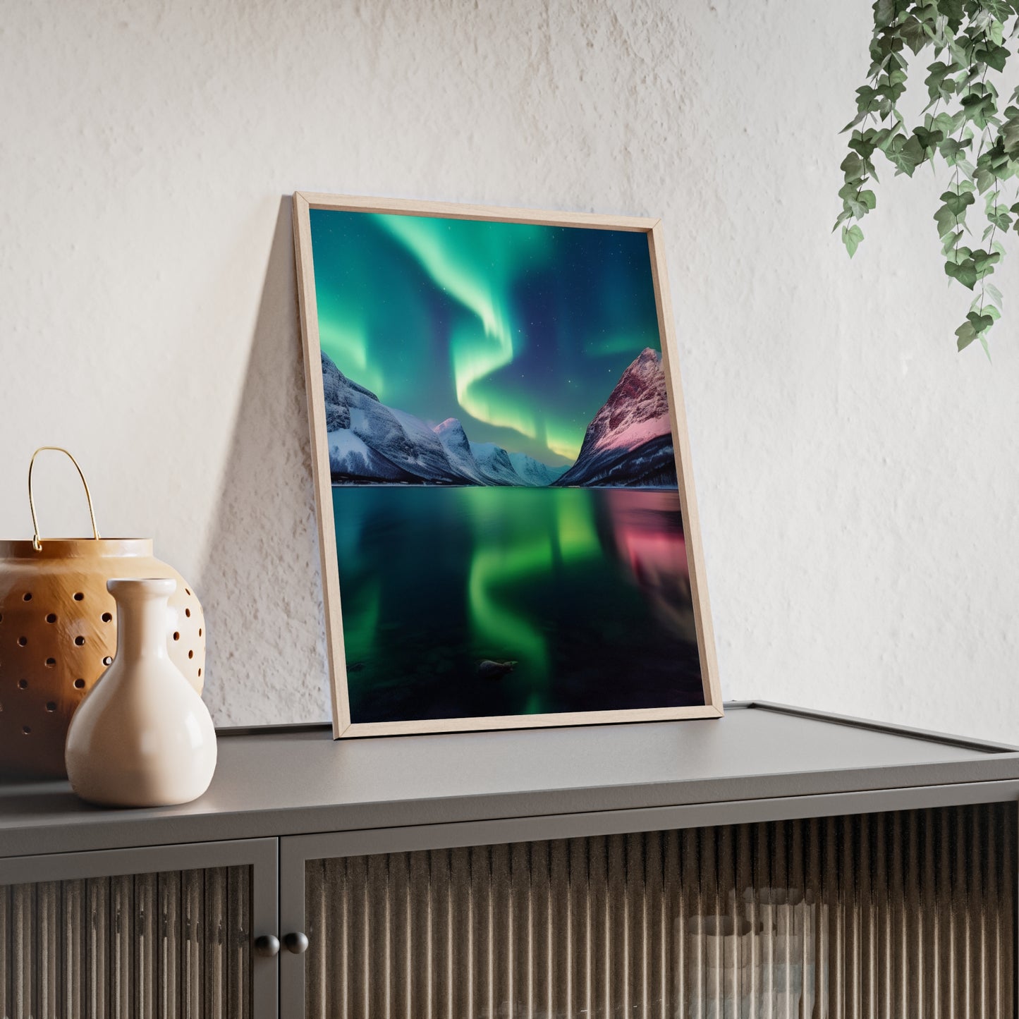 Aurora Borealis, Norwegia – Zorza Polarna nad Górami