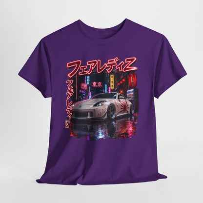 Nissan 350Z po zmroku