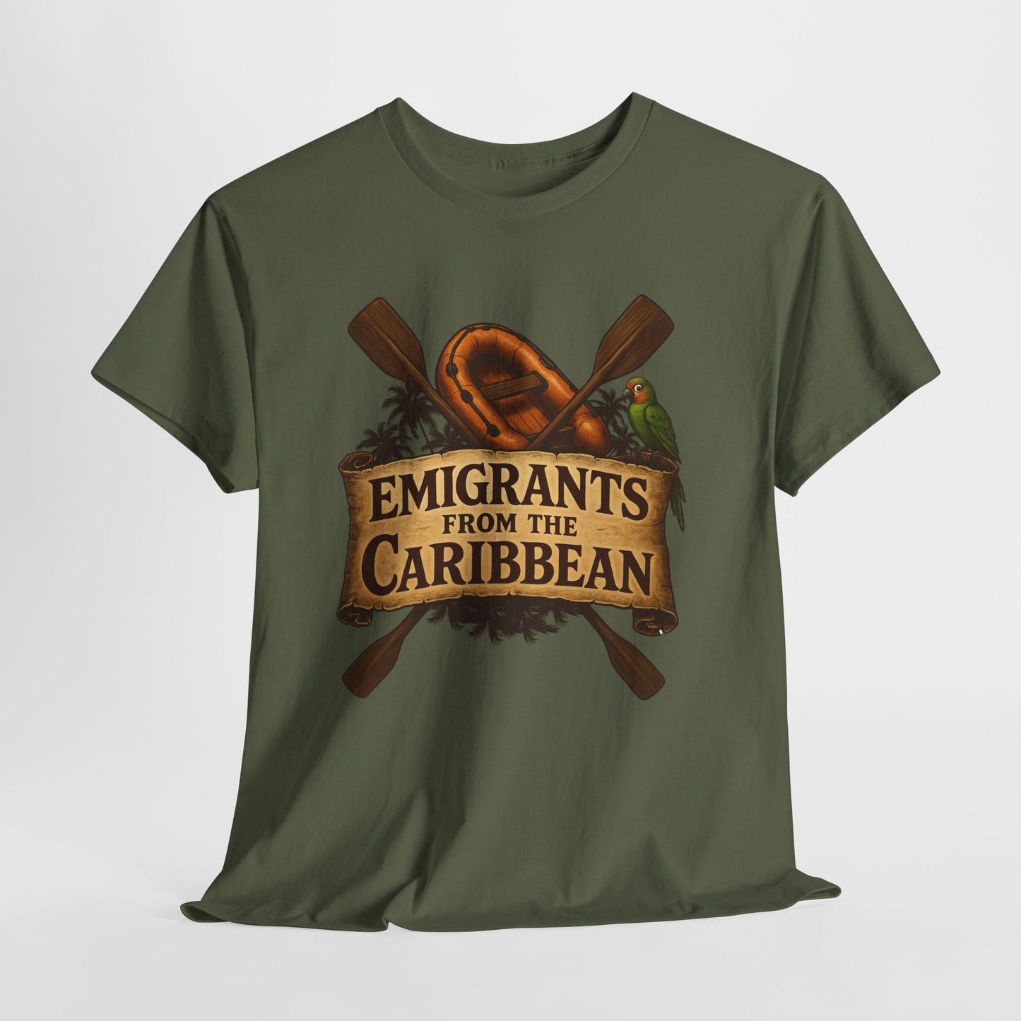 "Emigrants from the Caribbean" – piracka parodia