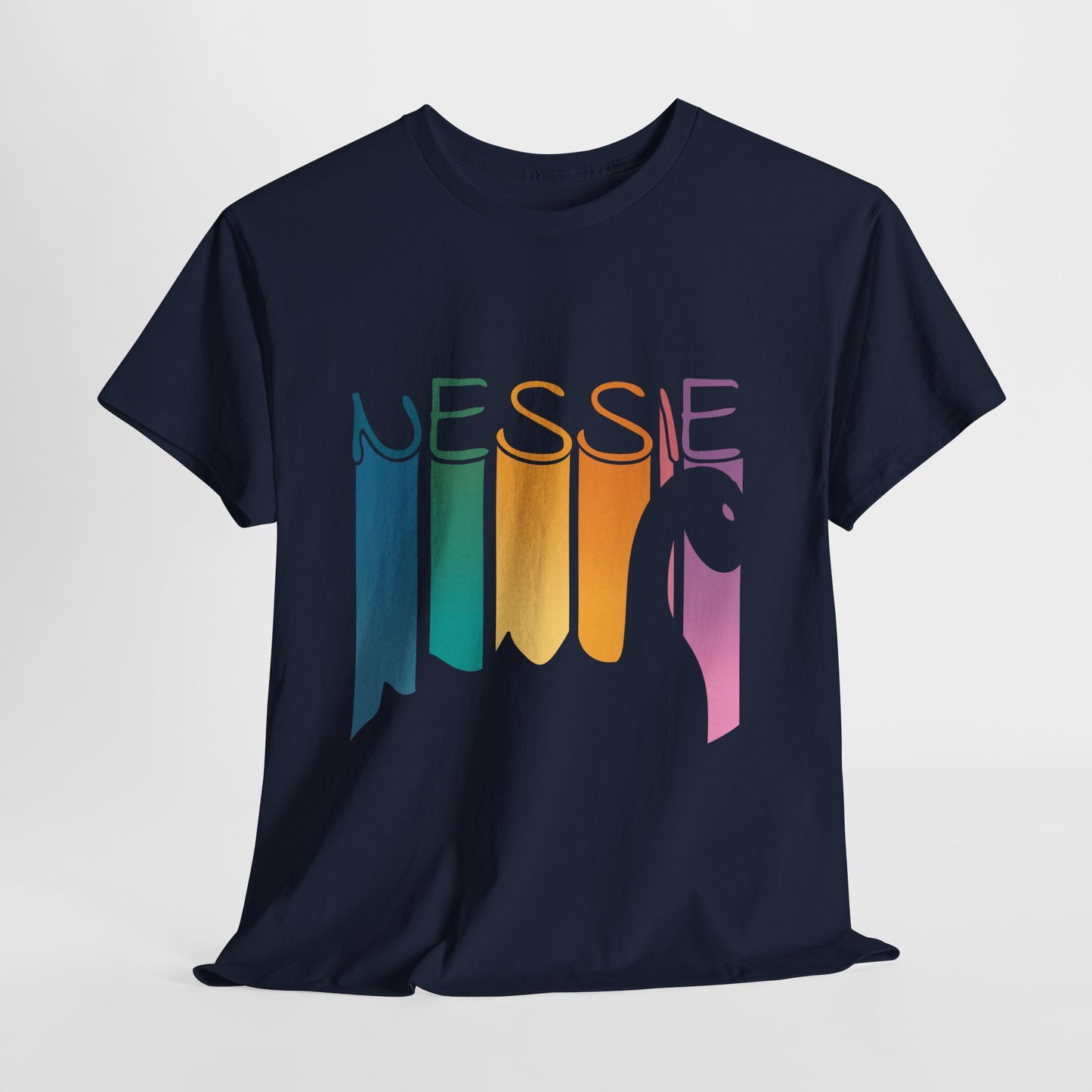 Nessie – kolorowy napis i legenda Loch Ness