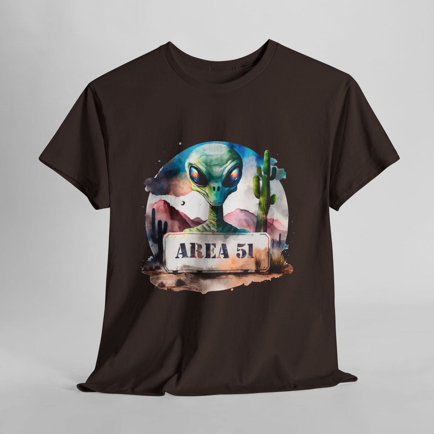 Area 51 - Strefa 51, Roswell – akwarelowy vibe