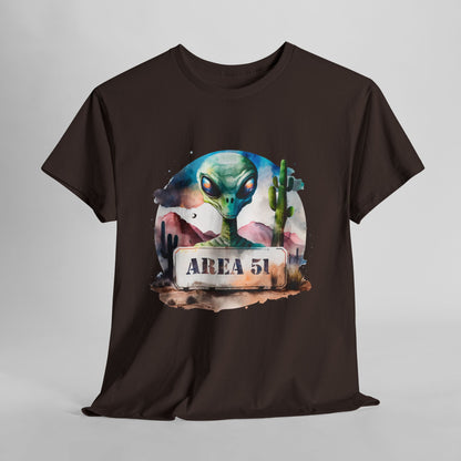 Area 51 - Strefa 51, Roswell – akwarelowy vibe