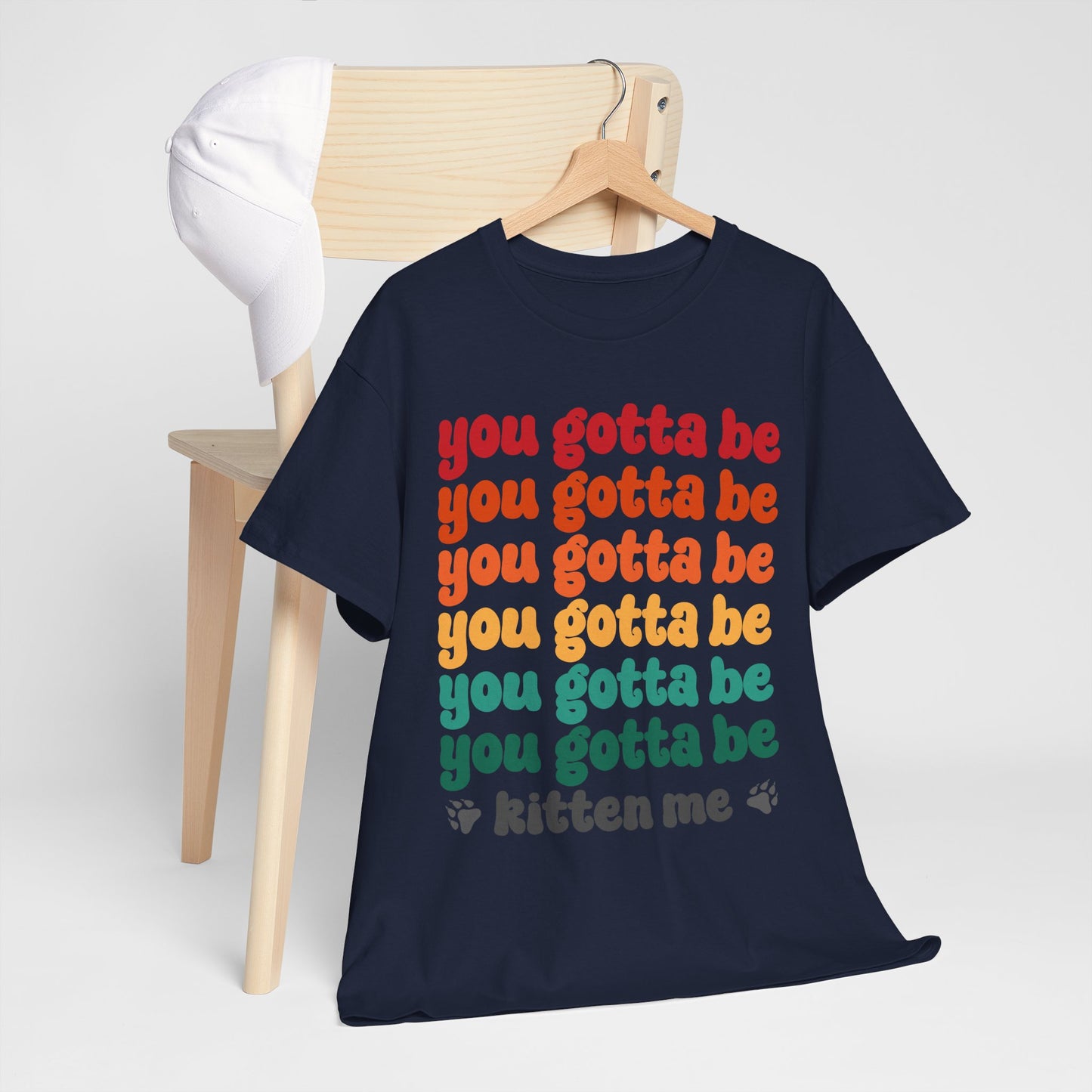 You Gotta Be… Kitten Me - koci tekst w retro kolorach