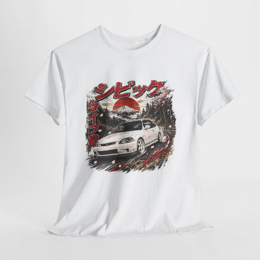 Honda Civic Type R - biały wojownik Fuji