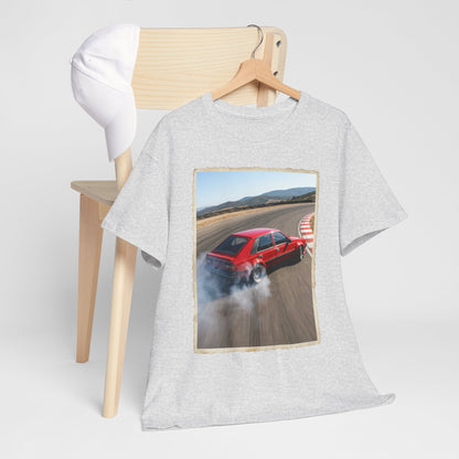 Polonez Drift - czerwony klasyk w dymie