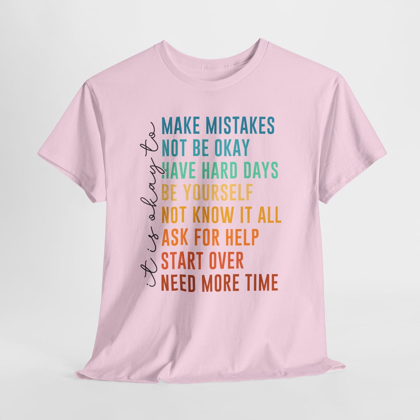 It's Okay To... koszulka ze wsparciem