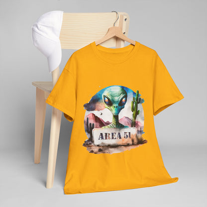 Area 51 - Strefa 51, Roswell – akwarelowy vibe