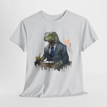 Reptilianin w garniturze - zimna krew w biznesie