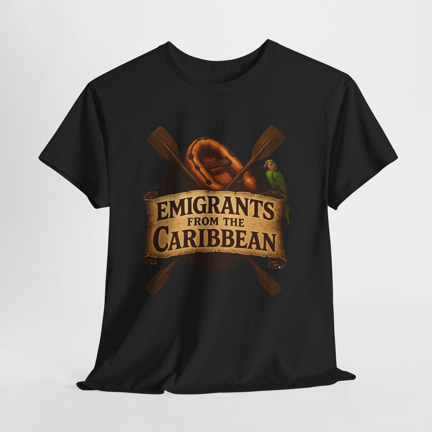 "Emigrants from the Caribbean" – piracka parodia