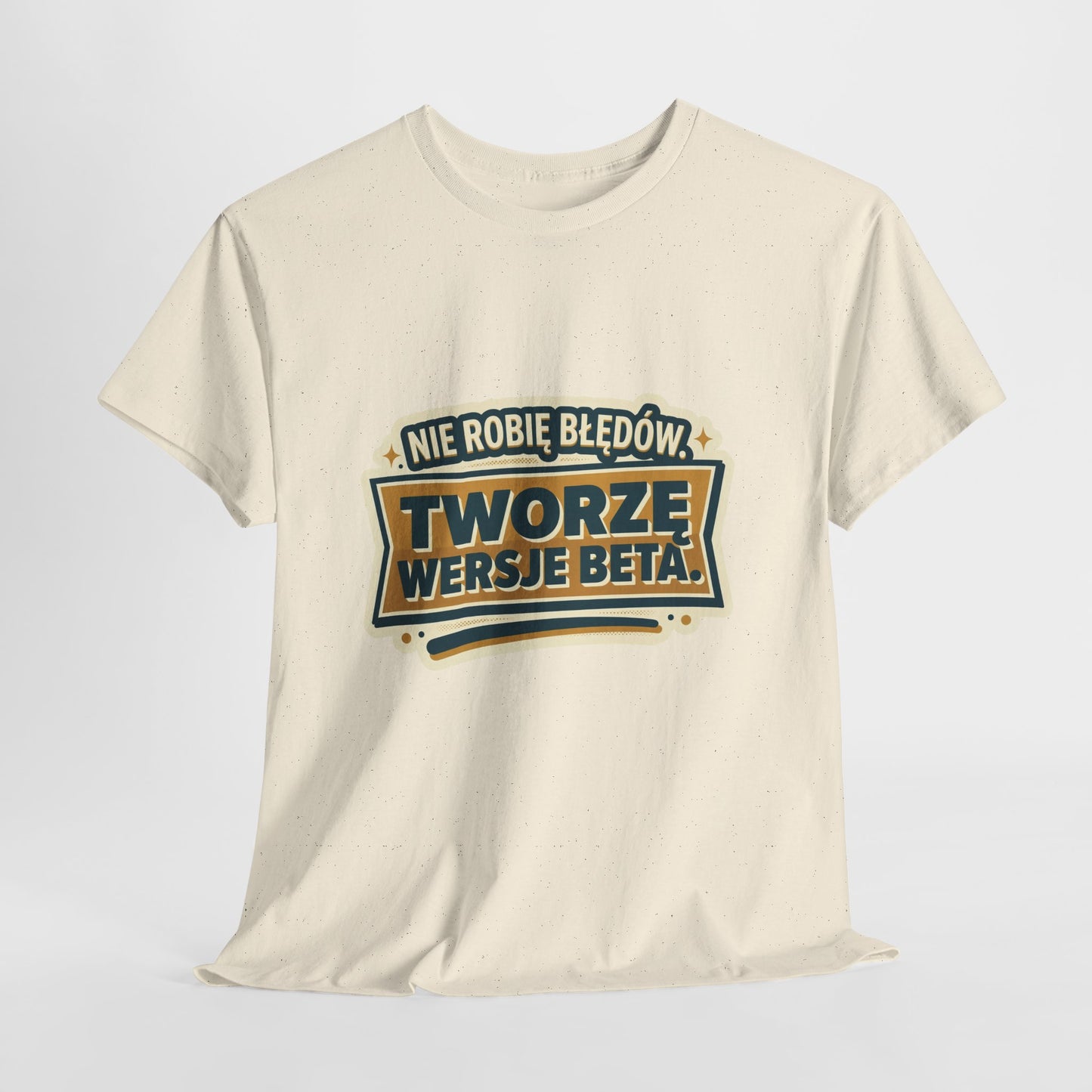 Nie robię błędów, tworzę wersje beta