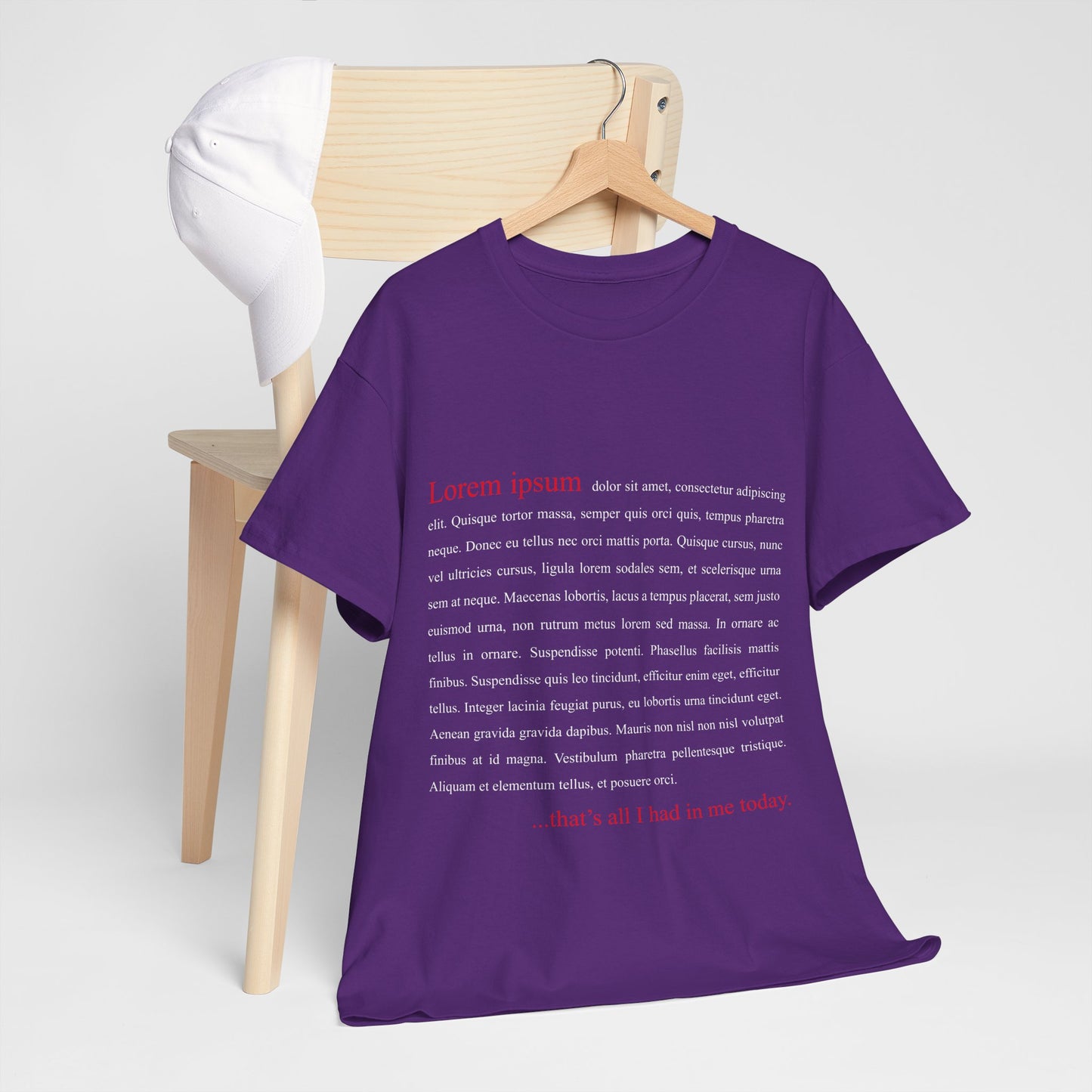 Lorem Ipsum... that's all I had in me today