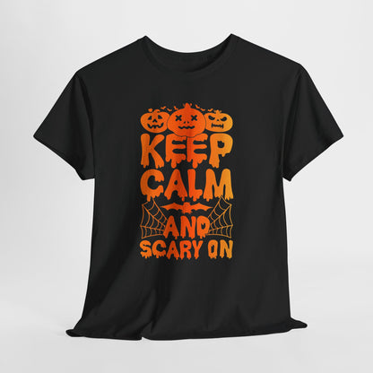 Keep Calm and Scary On - dynie na Halloween