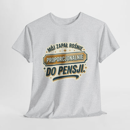 Mój zapał rośnie proporcjonalnie do pensji!