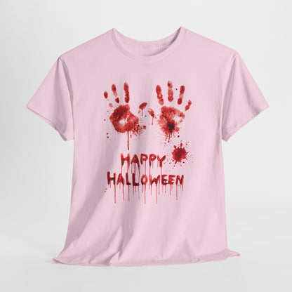 Happy Halloween - krwawe dłonie i horrorowy klimat