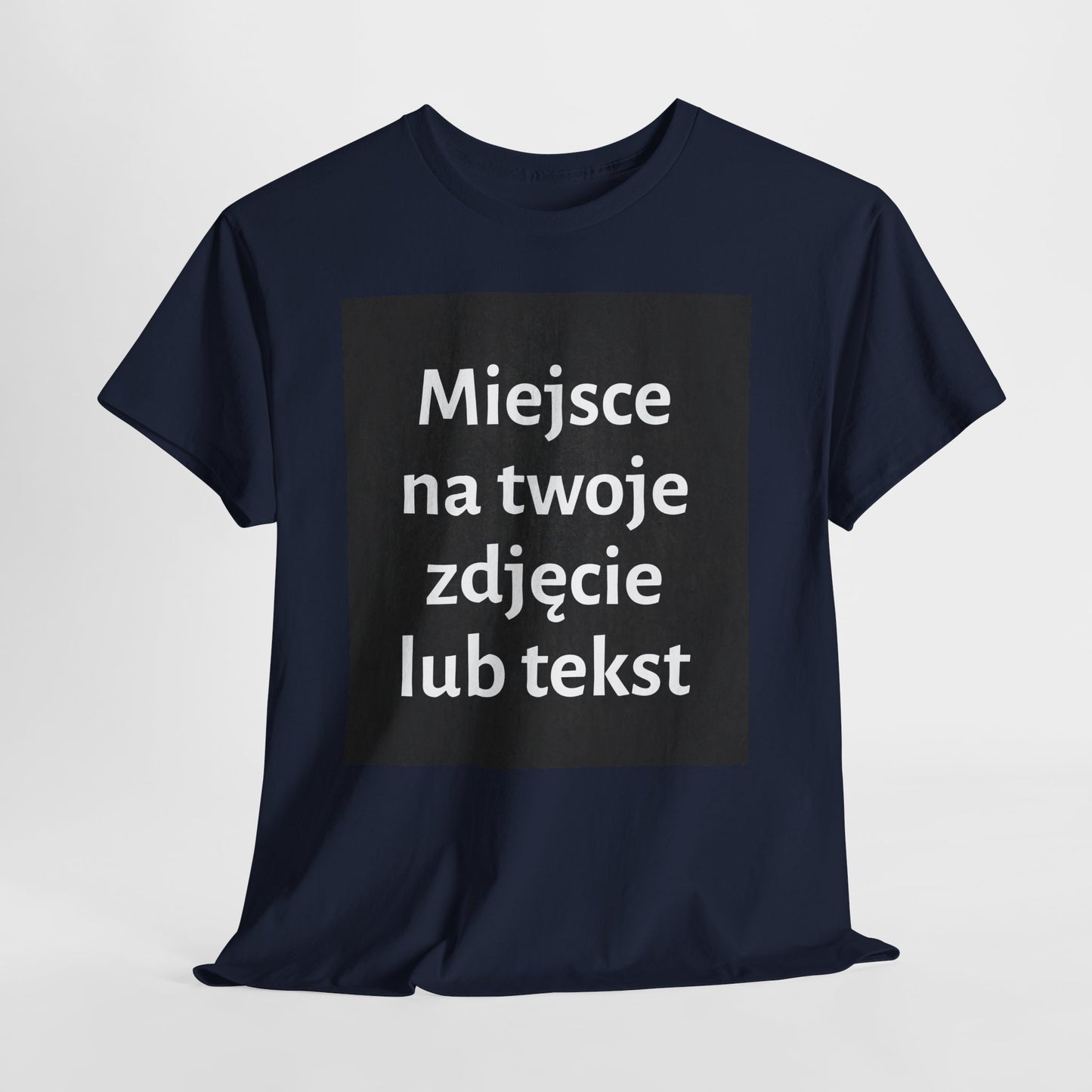 Personalizowana koszulka - przód i/lub tył - z naszą pomocą