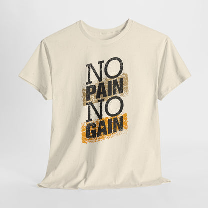 Koszulka No Pain No Gain - motyw treningowy