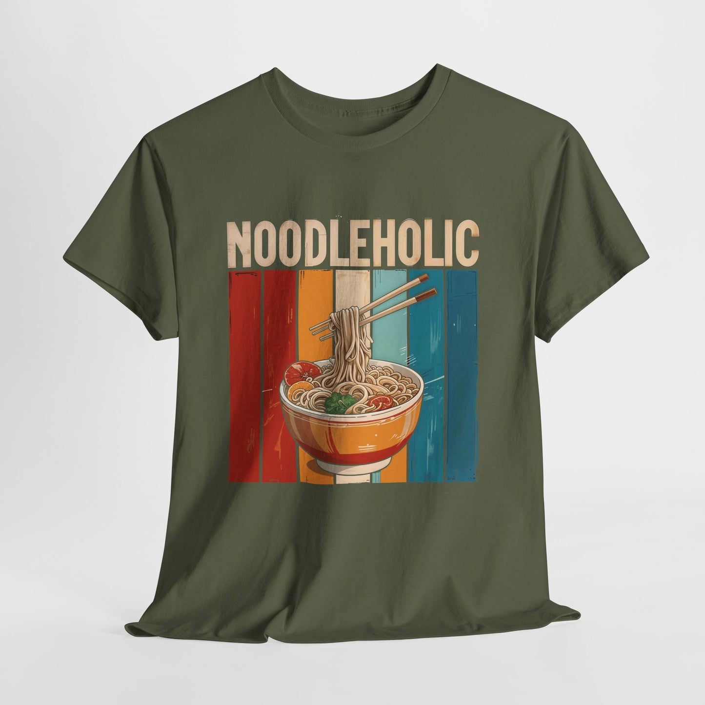NOODLEHOLIC - koszulka z miską makaronu dla miłośników Ramen