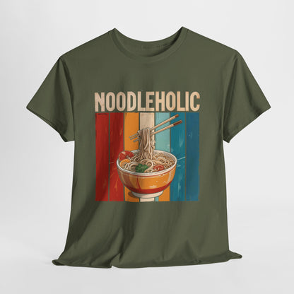 NOODLEHOLIC - koszulka z miską makaronu dla miłośników Ramen