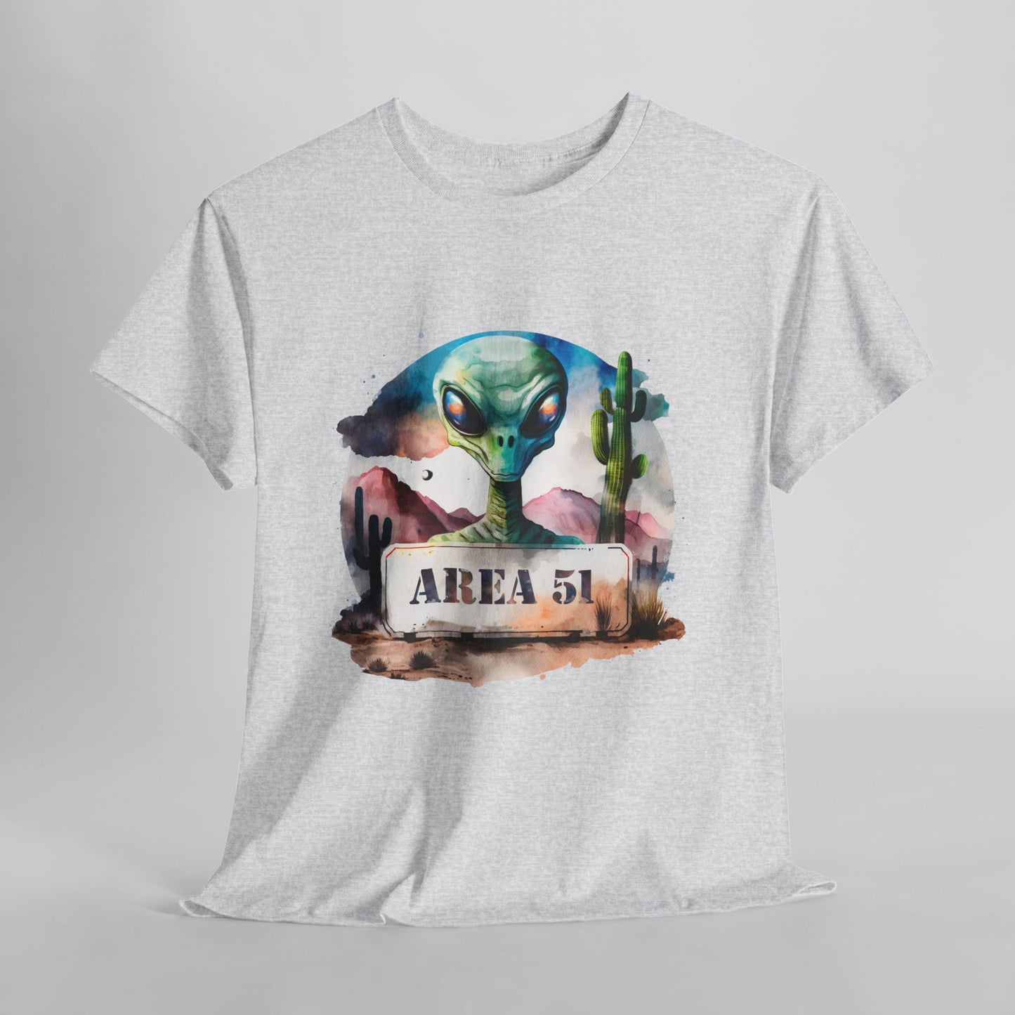 Area 51 - Strefa 51, Roswell – akwarelowy vibe