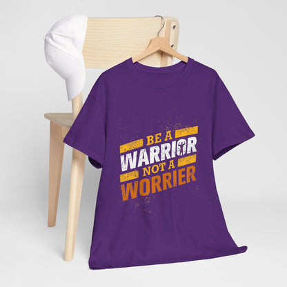 Be a Warrior Not a Worrier - koszulka motywacyjna