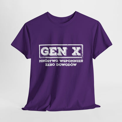 Gen X: Mnóstwo Wspomnień, Zero Dowodów