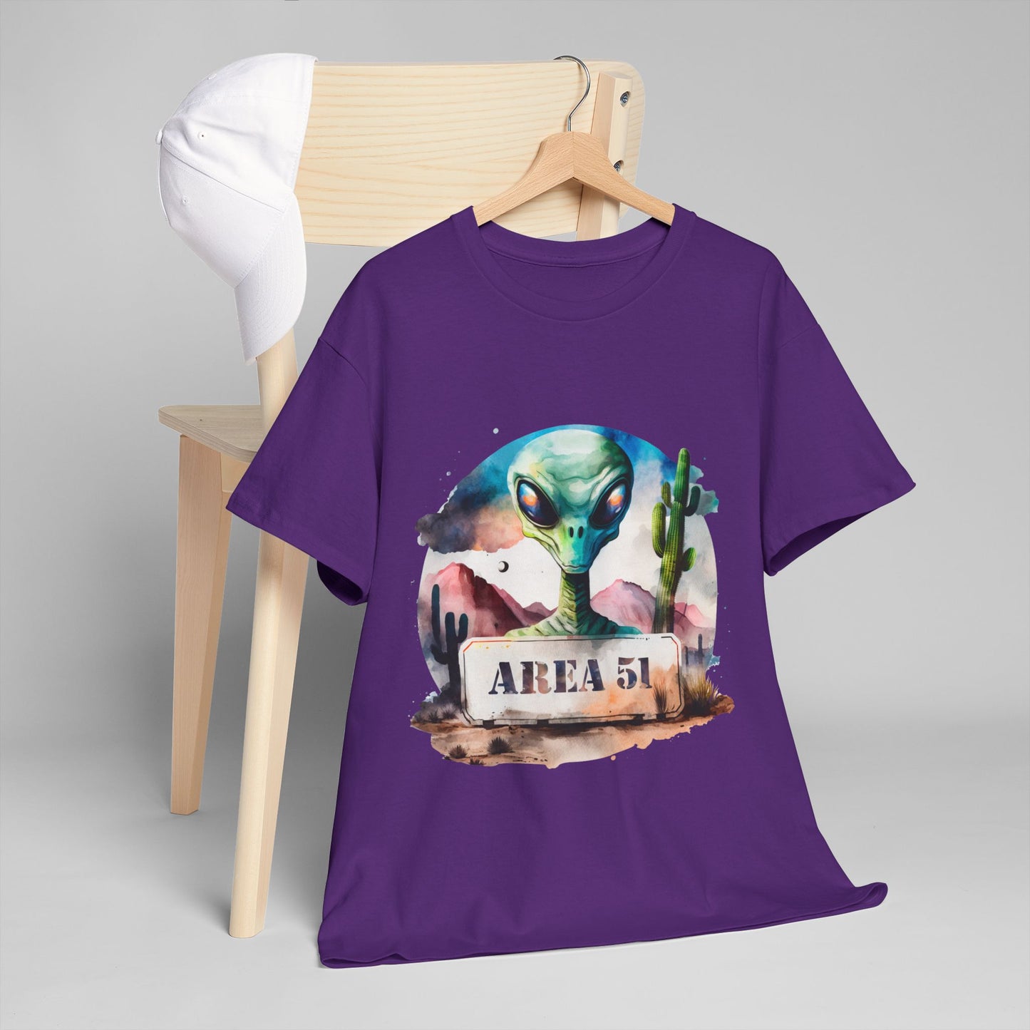 Area 51 - Strefa 51, Roswell – akwarelowy vibe