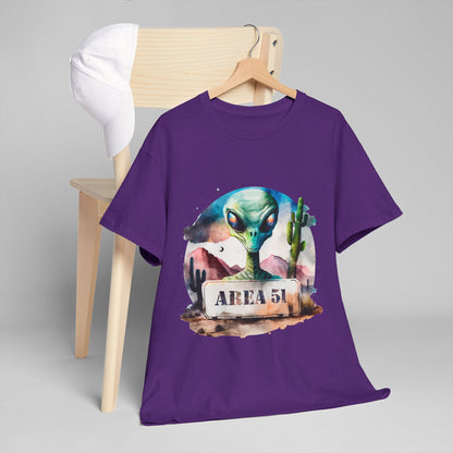 Area 51 - Strefa 51, Roswell – akwarelowy vibe