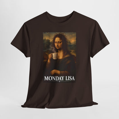 Monday Lisa - koszulka dla tych, co najpierw piją kawę