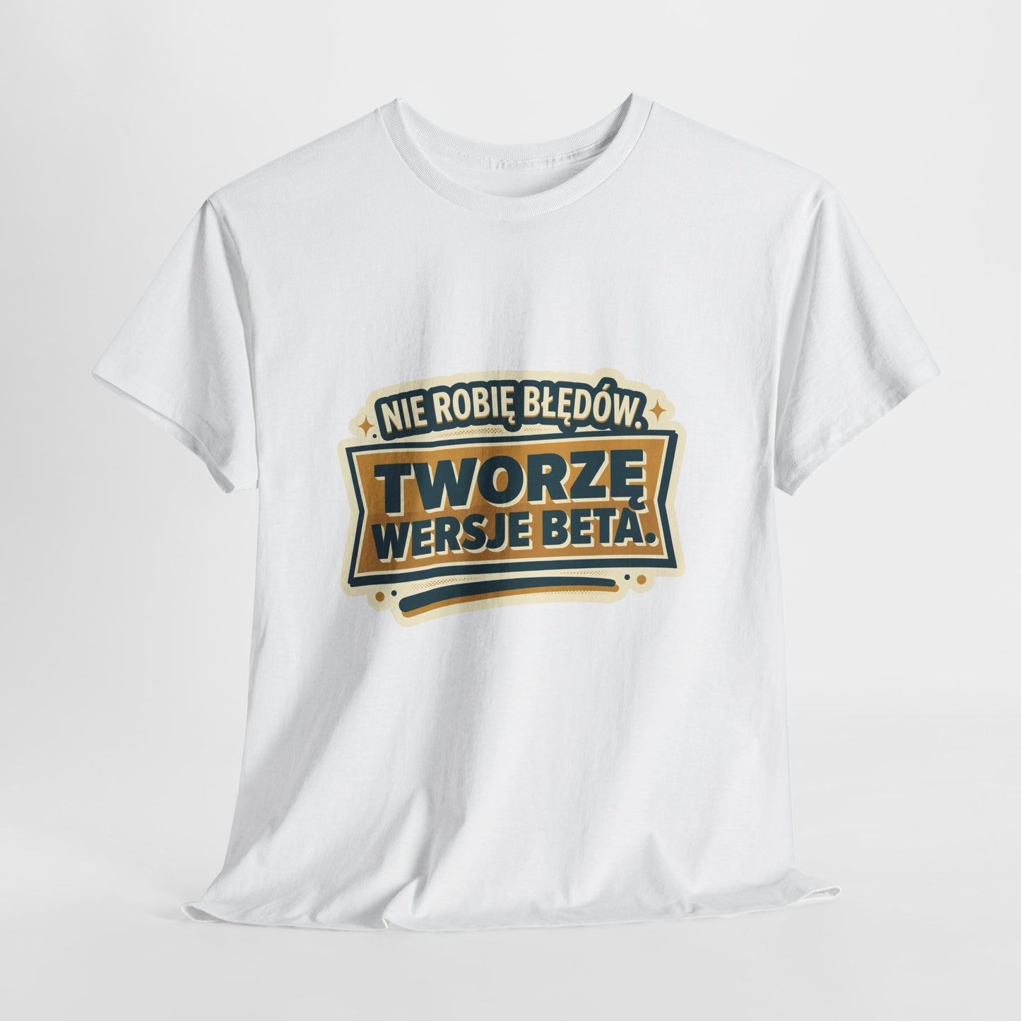 Nie robię błędów, tworzę wersje beta