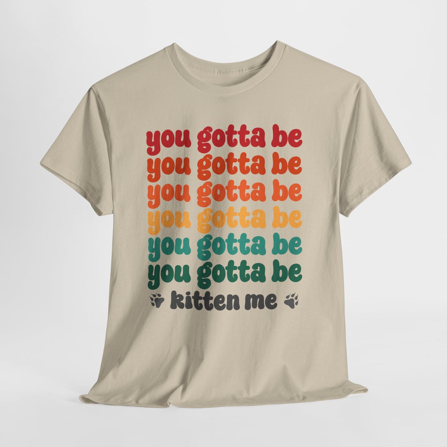 You Gotta Be… Kitten Me - koci tekst w retro kolorach