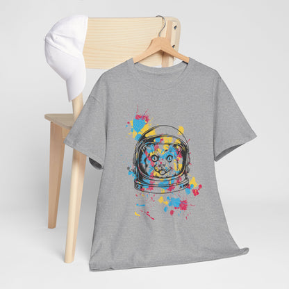 Cosmic Splash Cat - neonowy kot astronauta