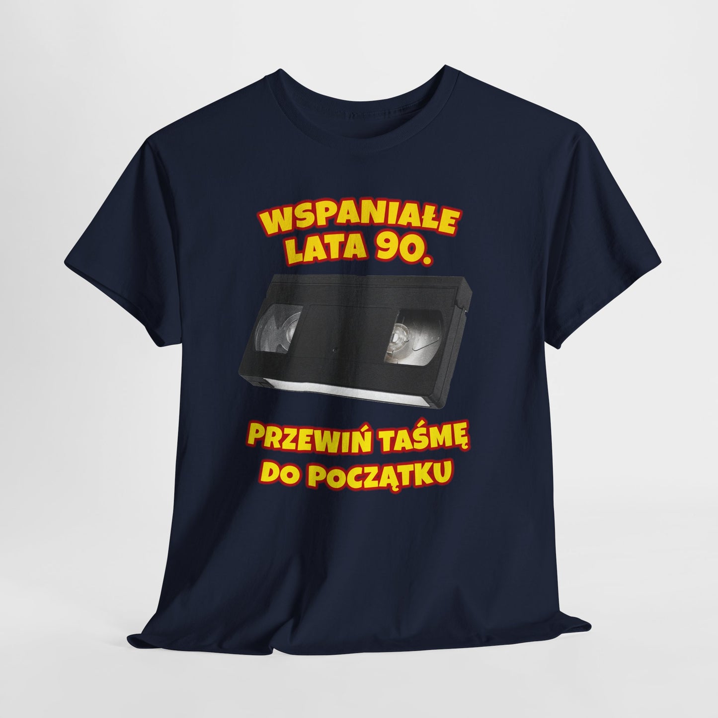 Przewiń taśmę do początku - kaseta VHS - wspaniałe lata 90.